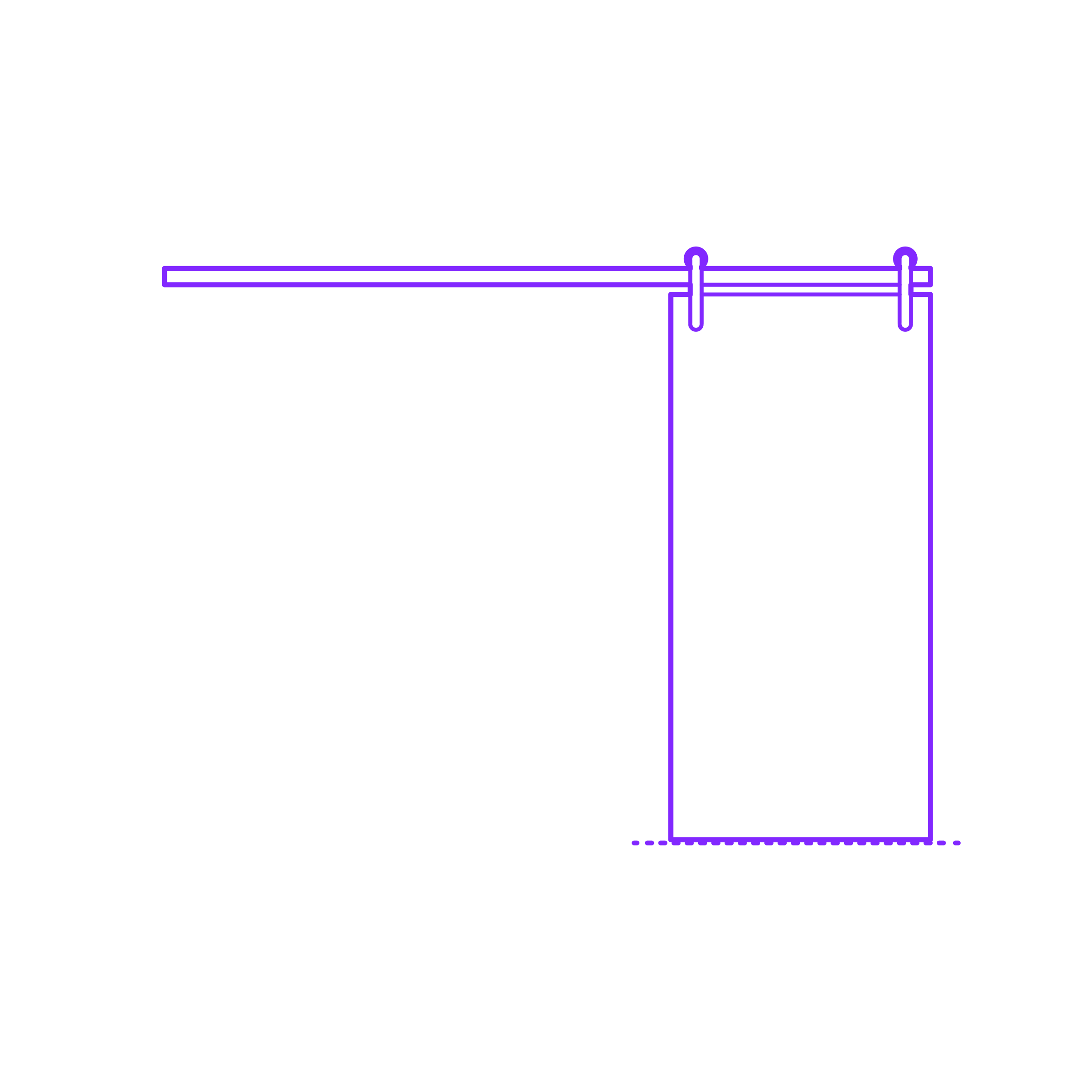 Buildings Surface Mounted Doors Bypassing Stacked Solid Flush Simple Line Art Svg Free Vectors